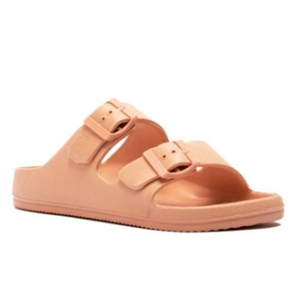 !! NEW !! Lightweight Double Buckle Sandals – Coral - Picture 6 of 9
